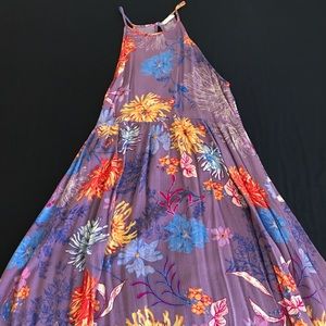 halter floral altard state dress